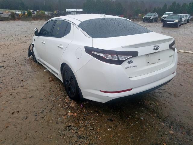 Photo 2 VIN: KNAGM4AD8C5034946 - KIA OPTIMA HYB 