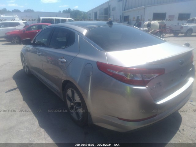 Photo 2 VIN: KNAGM4AD8D5042675 - KIA OPTIMA HYBRID 