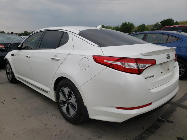 Photo 2 VIN: KNAGM4AD8D5044507 - KIA OPTIMA HYB 