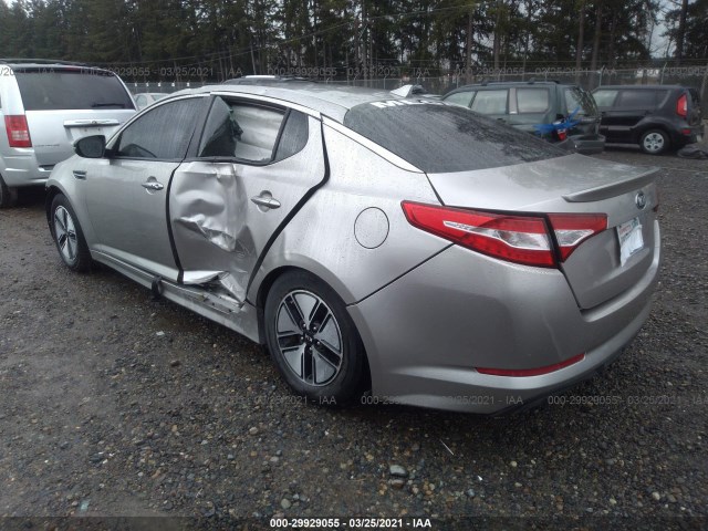 Photo 2 VIN: KNAGM4AD8D5049710 - KIA OPTIMA HYBRID 