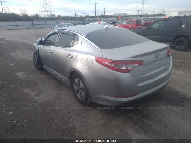 Photo 2 VIN: KNAGM4AD8D5052753 - KIA OPTIMA HYBRID 