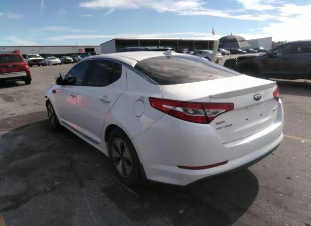 Photo 2 VIN: KNAGM4AD8D5057841 - KIA OPTIMA HYBRID 