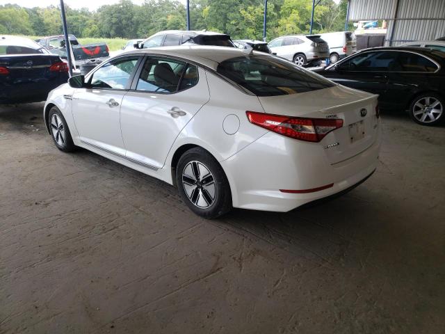 Photo 2 VIN: KNAGM4AD8D5057984 - KIA OPTIMA HYB 