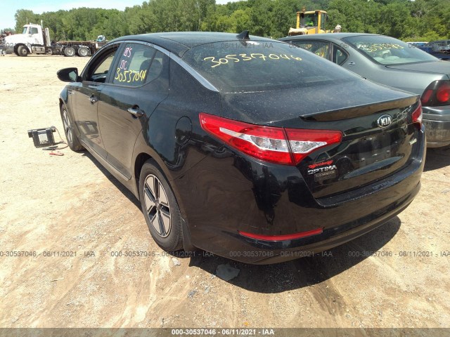 Photo 2 VIN: KNAGM4AD8D5059282 - KIA OPTIMA HYBRID 