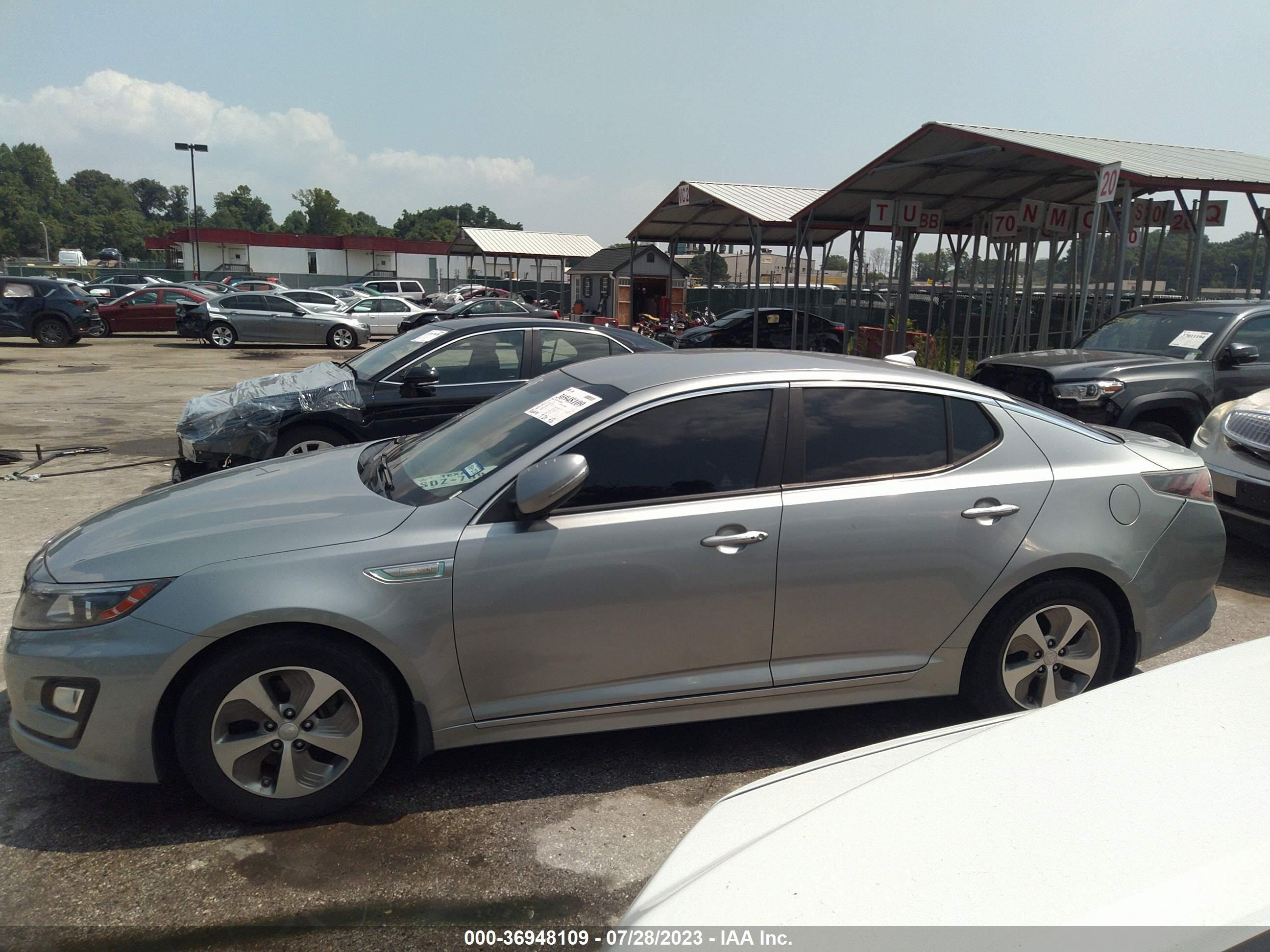 Photo 14 VIN: KNAGM4AD8E5070378 - KIA OPTIMA 