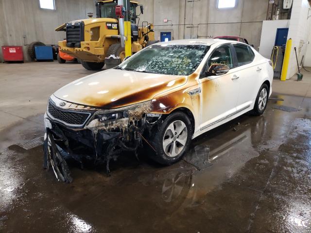 Photo 1 VIN: KNAGM4AD8F5083990 - KIA OPTIMA HYB 