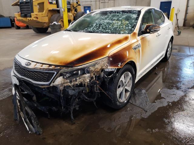 Photo 8 VIN: KNAGM4AD8F5083990 - KIA OPTIMA HYB 