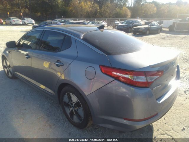 Photo 2 VIN: KNAGM4AD9B5000447 - KIA OPTIMA 