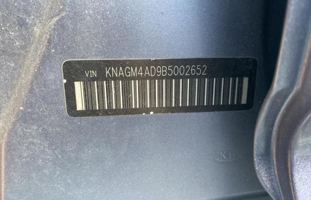 Photo 9 VIN: KNAGM4AD9B5002652 - KIA OPTIMA HYB 