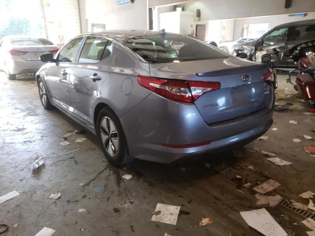 Photo 2 VIN: KNAGM4AD9B5004711 - KIA OPTIMA HYB 