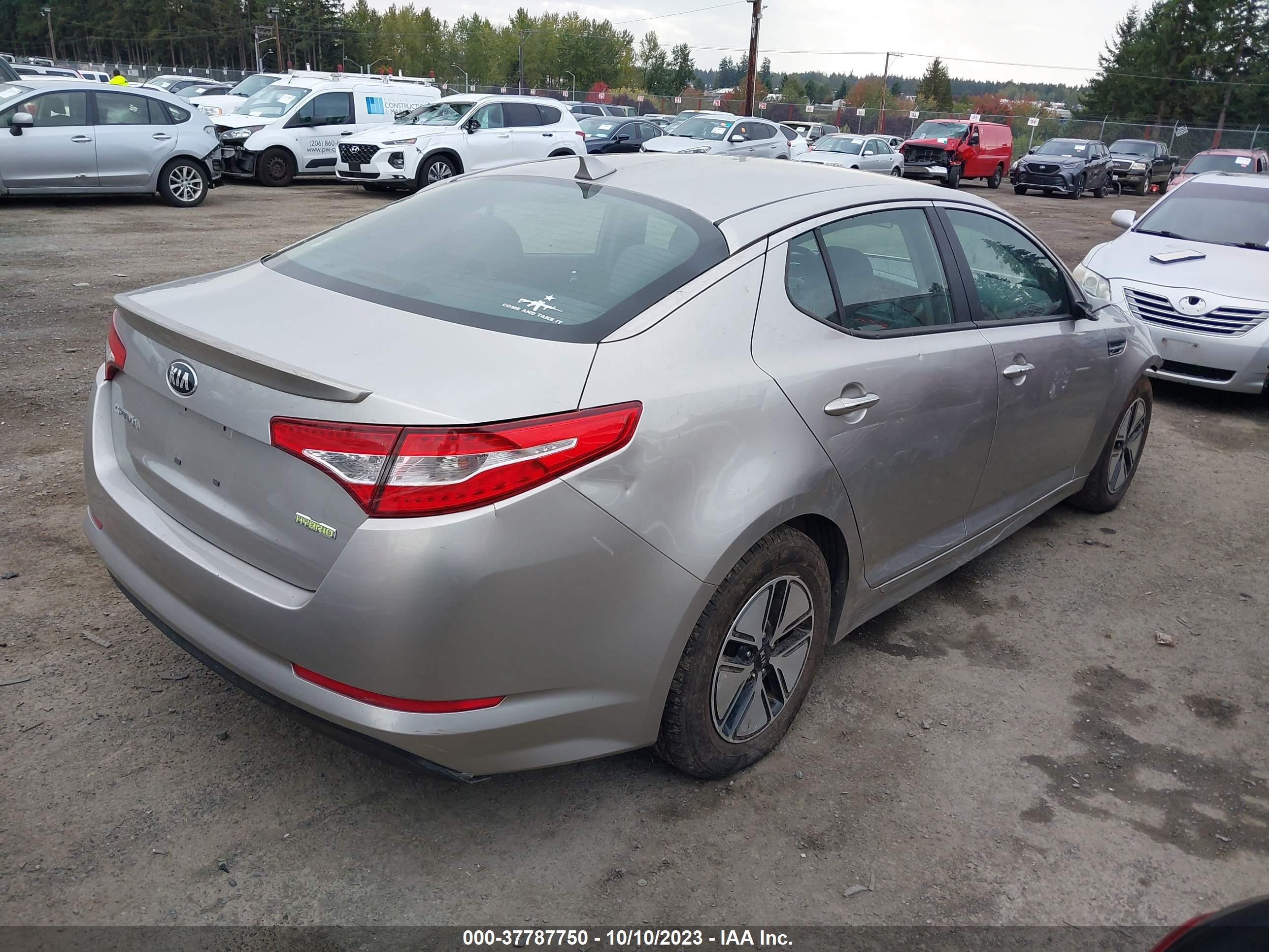 Photo 3 VIN: KNAGM4AD9C5031344 - KIA OPTIMA 