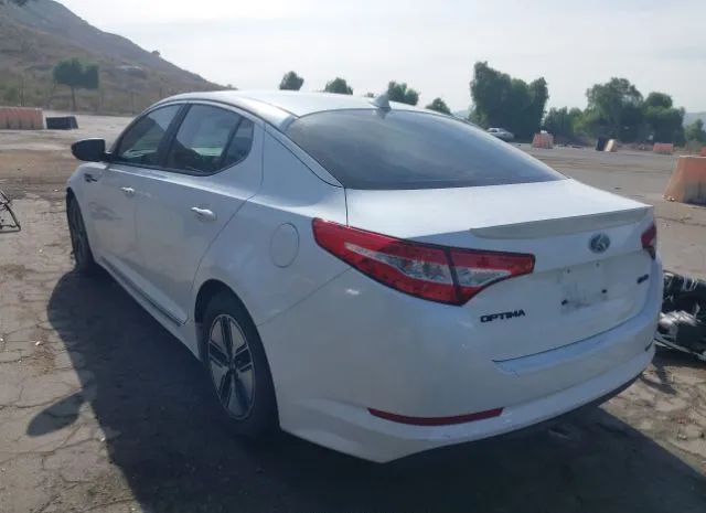 Photo 2 VIN: KNAGM4AD9D5039672 - KIA OPTIMA HYBRID 