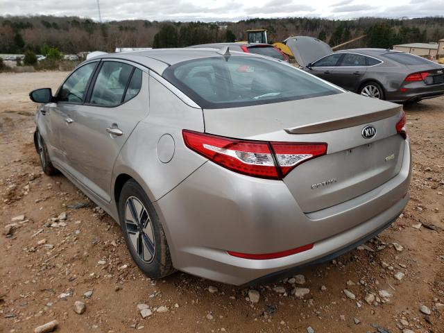 Photo 2 VIN: KNAGM4AD9D5043902 - KIA OPTIMA HYB 