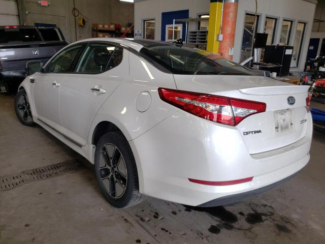 Photo 2 VIN: KNAGM4AD9D5046606 - KIA OPTIMA HYB 