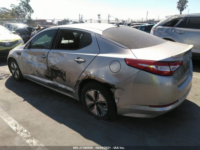 Photo 2 VIN: KNAGM4AD9D5048128 - KIA OPTIMA HYBRID 