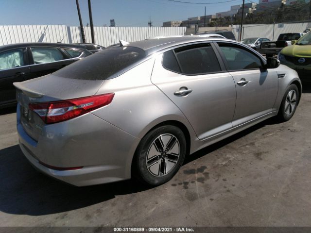 Photo 3 VIN: KNAGM4AD9D5048128 - KIA OPTIMA HYBRID 