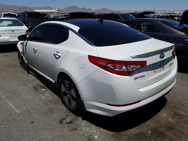 Photo 2 VIN: KNAGM4AD9D5048940 - KIA OPTIMA HYB 