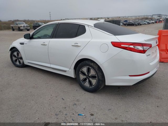 Photo 2 VIN: KNAGM4AD9D5052258 - KIA OPTIMA HYBRID 