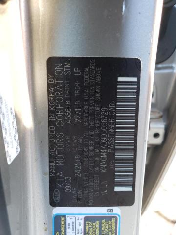 Photo 11 VIN: KNAGM4AD9D5056729 - KIA OPTIMA HYB 