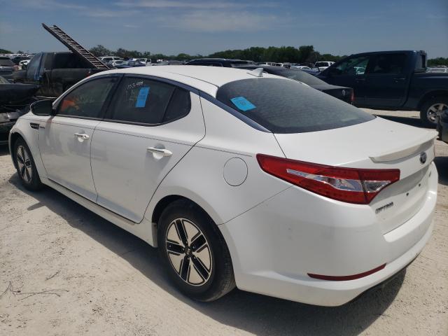 Photo 2 VIN: KNAGM4AD9D5057556 - KIA OPTIMA HYB 