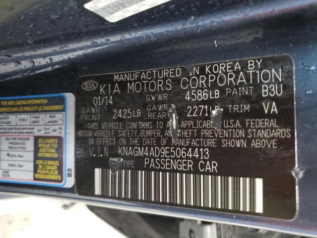 Photo 11 VIN: KNAGM4AD9E5064413 - KIA OPTIMA HYB 