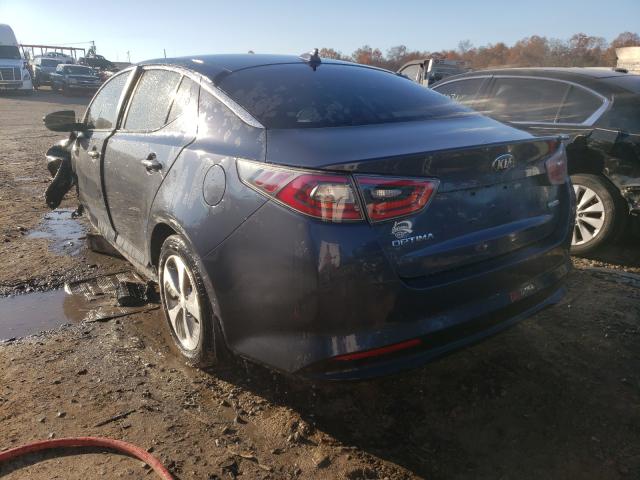 Photo 2 VIN: KNAGM4AD9E5075668 - KIA OPTIMA HYB 