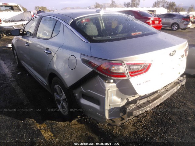 Photo 2 VIN: KNAGM4AD9E5076819 - KIA OPTIMA HYBRID 