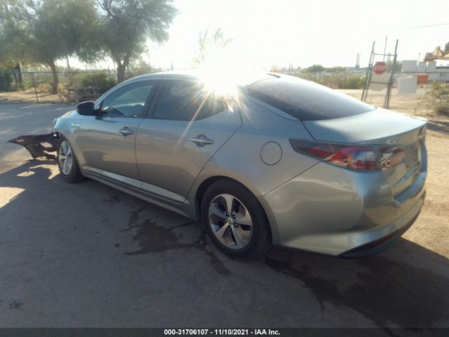 Photo 2 VIN: KNAGM4AD9F5078393 - KIA OPTIMA HYBRID 