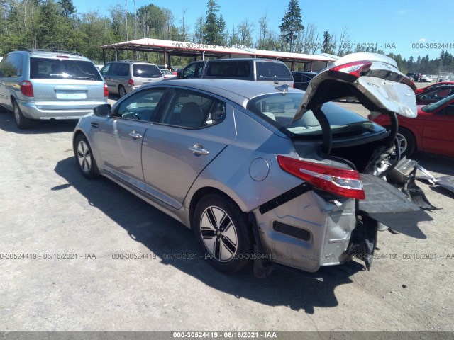 Photo 2 VIN: KNAGM4ADXD5038837 - KIA OPTIMA HYBRID 