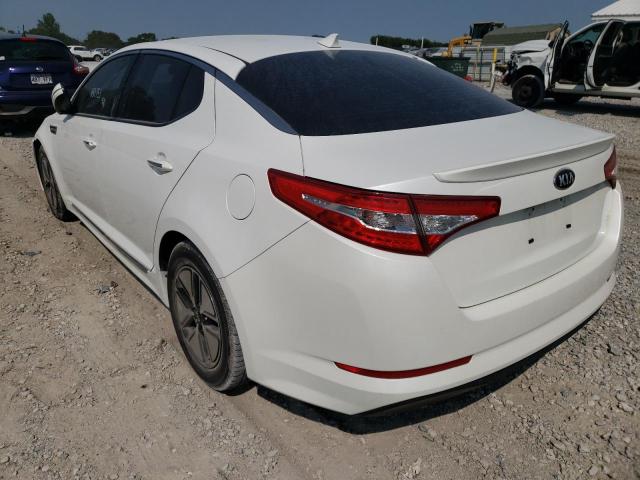 Photo 2 VIN: KNAGM4ADXD5043763 - KIA OPTIMA HYB 