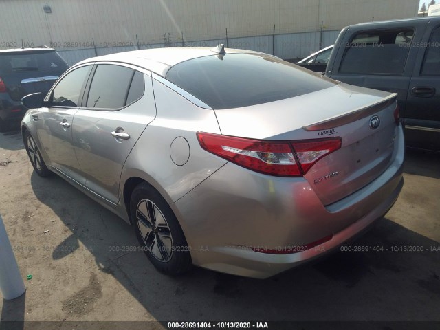 Photo 2 VIN: KNAGM4ADXD5046341 - KIA OPTIMA HYBRID 