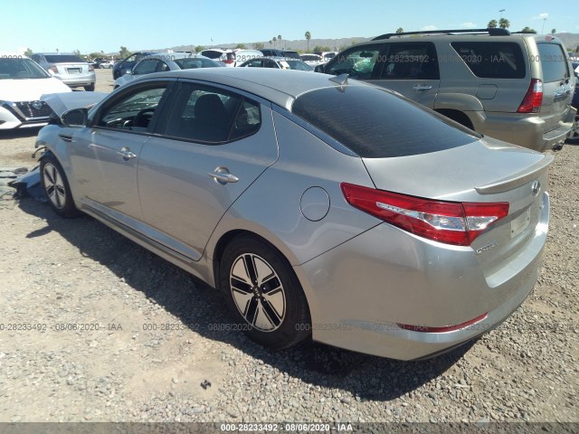 Photo 2 VIN: KNAGM4ADXD5056061 - KIA OPTIMA HYBRID 