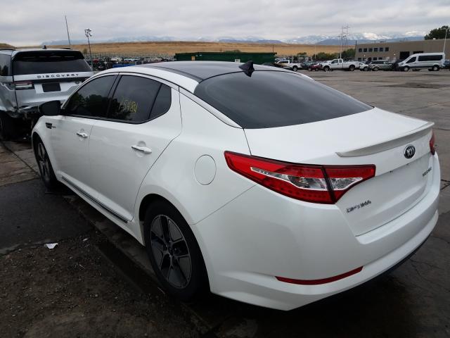 Photo 2 VIN: KNAGM4ADXD5056965 - KIA OPTIMA HYB 