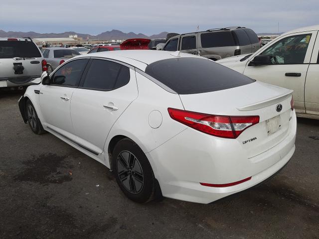 Photo 2 VIN: KNAGM4ADXD5061986 - KIA OPTIMA HYB 