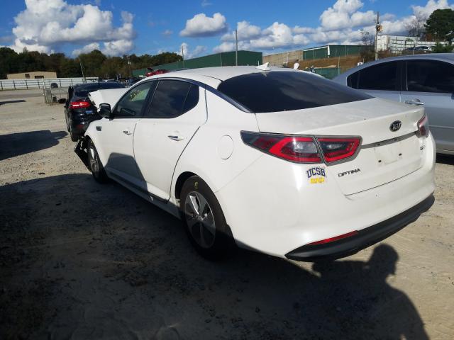 Photo 2 VIN: KNAGM4ADXE5063948 - KIA OPTIMA HYB 