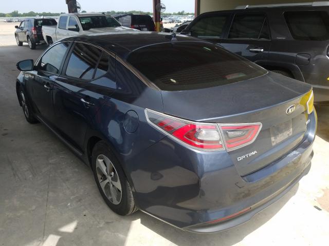 Photo 2 VIN: KNAGM4ADXE5069183 - KIA OPTIMA HYB 