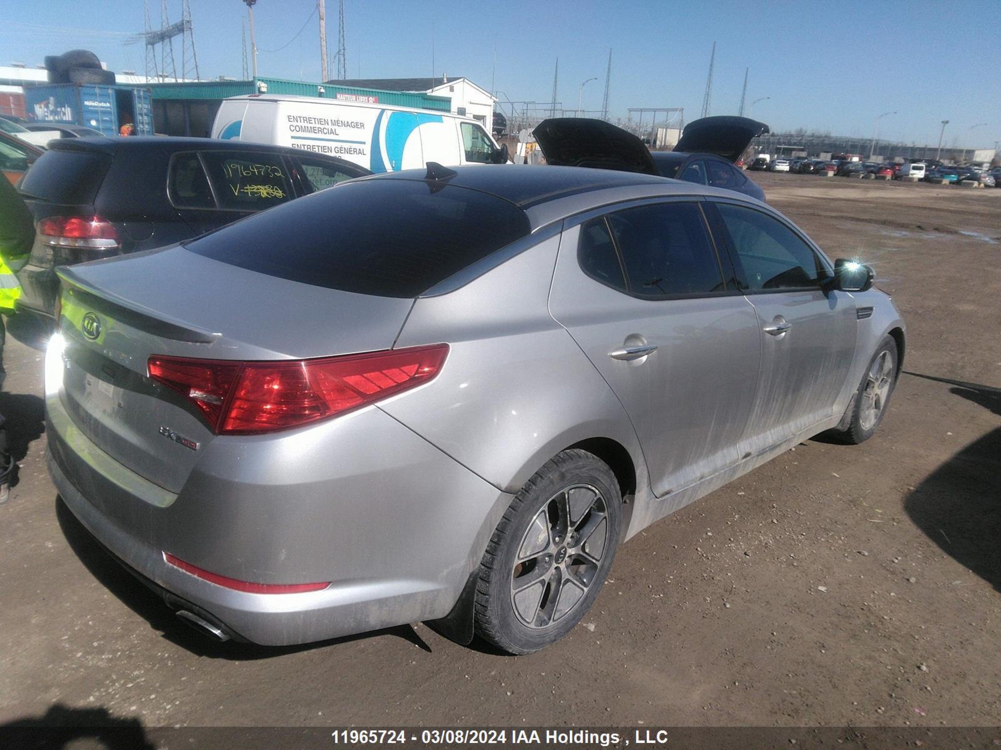 Photo 3 VIN: KNAGN4A61C5262544 - KIA OPTIMA 