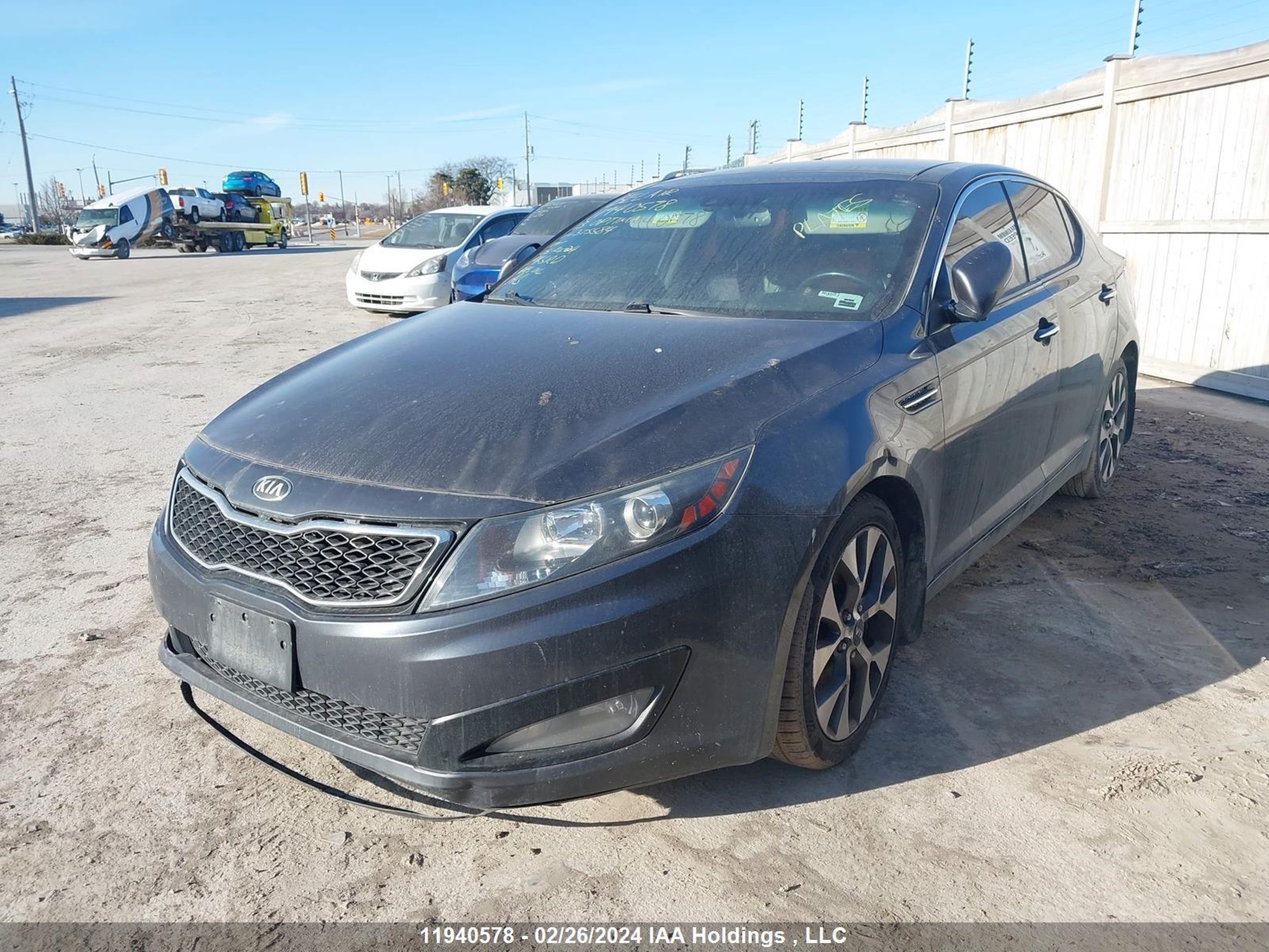 Photo 1 VIN: KNAGN4A66D5375584 - KIA OPTIMA 