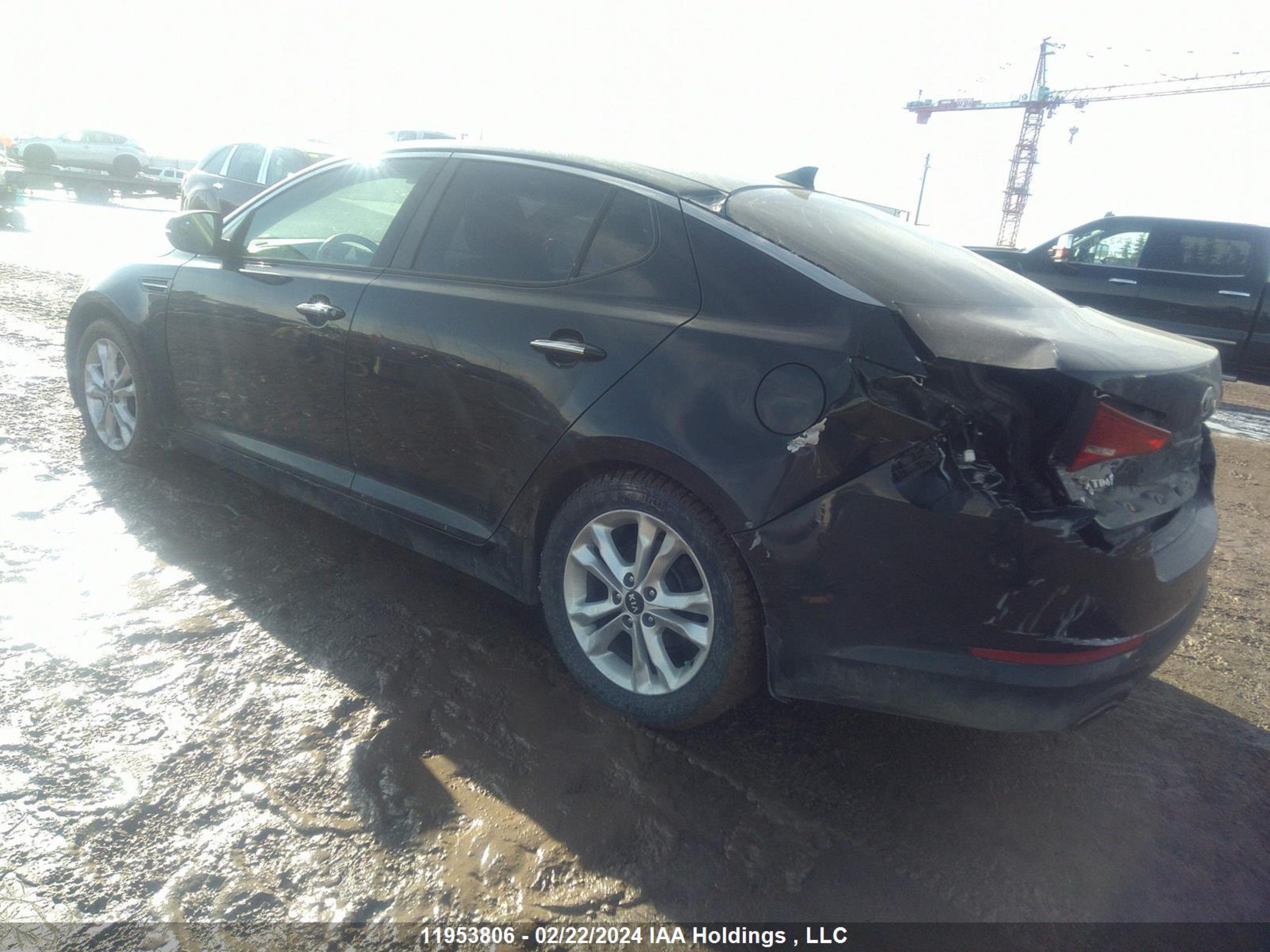 Photo 2 VIN: KNAGN4A70D5399856 - KIA OPTIMA 