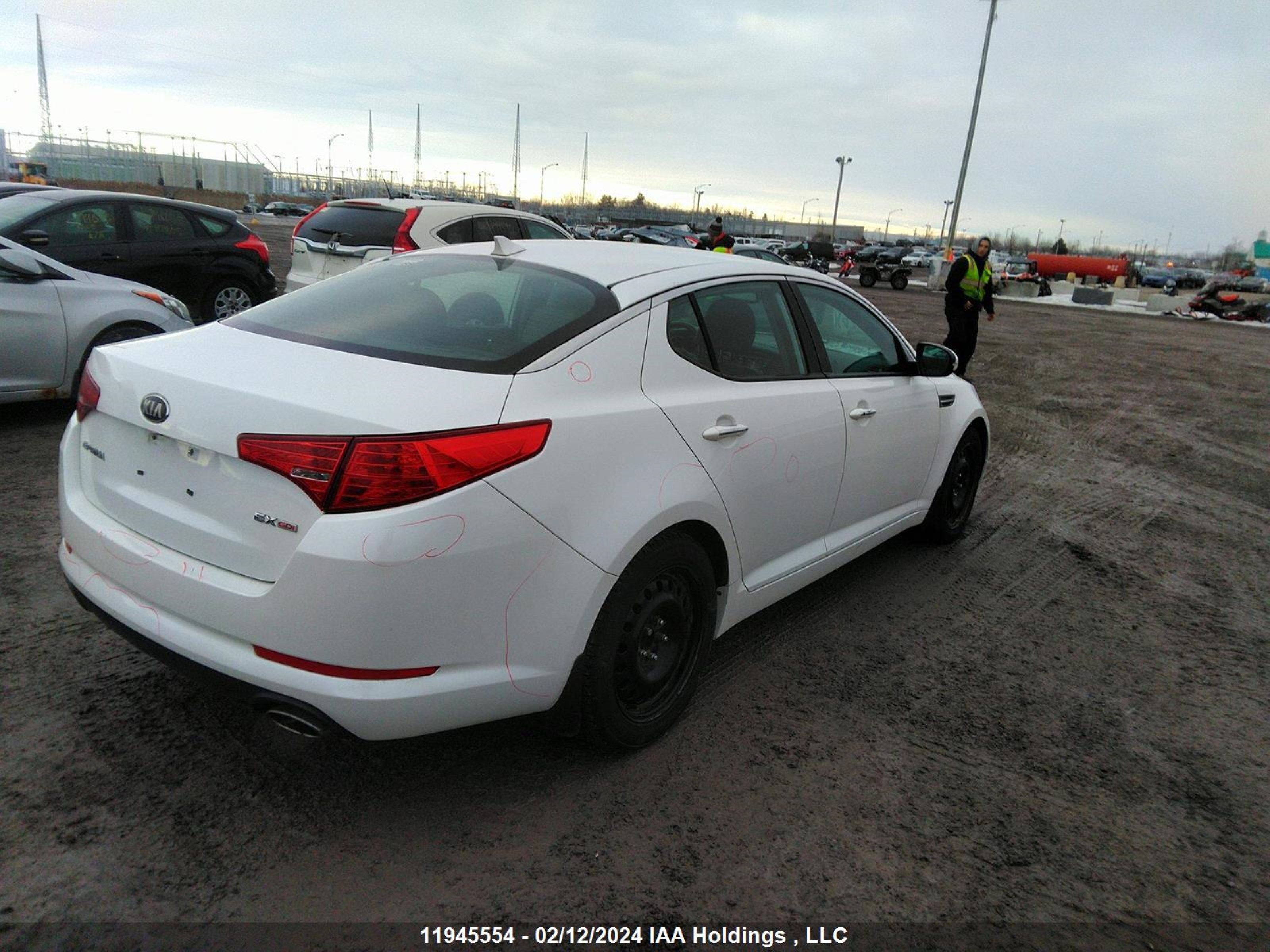 Photo 3 VIN: KNAGN4A75D5393731 - KIA OPTIMA 