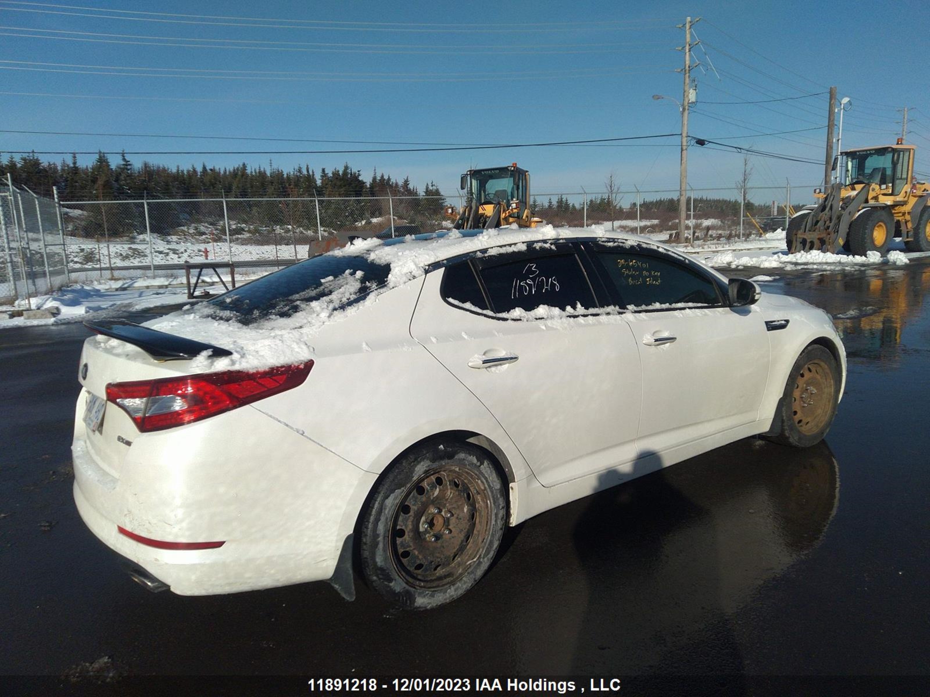 Photo 3 VIN: KNAGN4A76D5323588 - KIA OPTIMA 