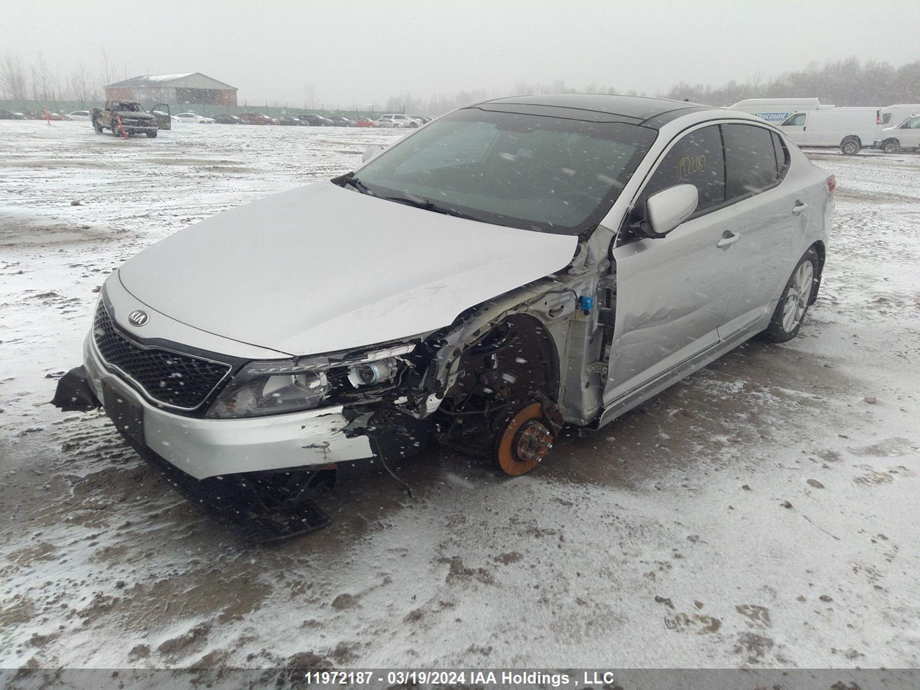 Photo 1 VIN: KNAGN4A77E5511439 - KIA OPTIMA 