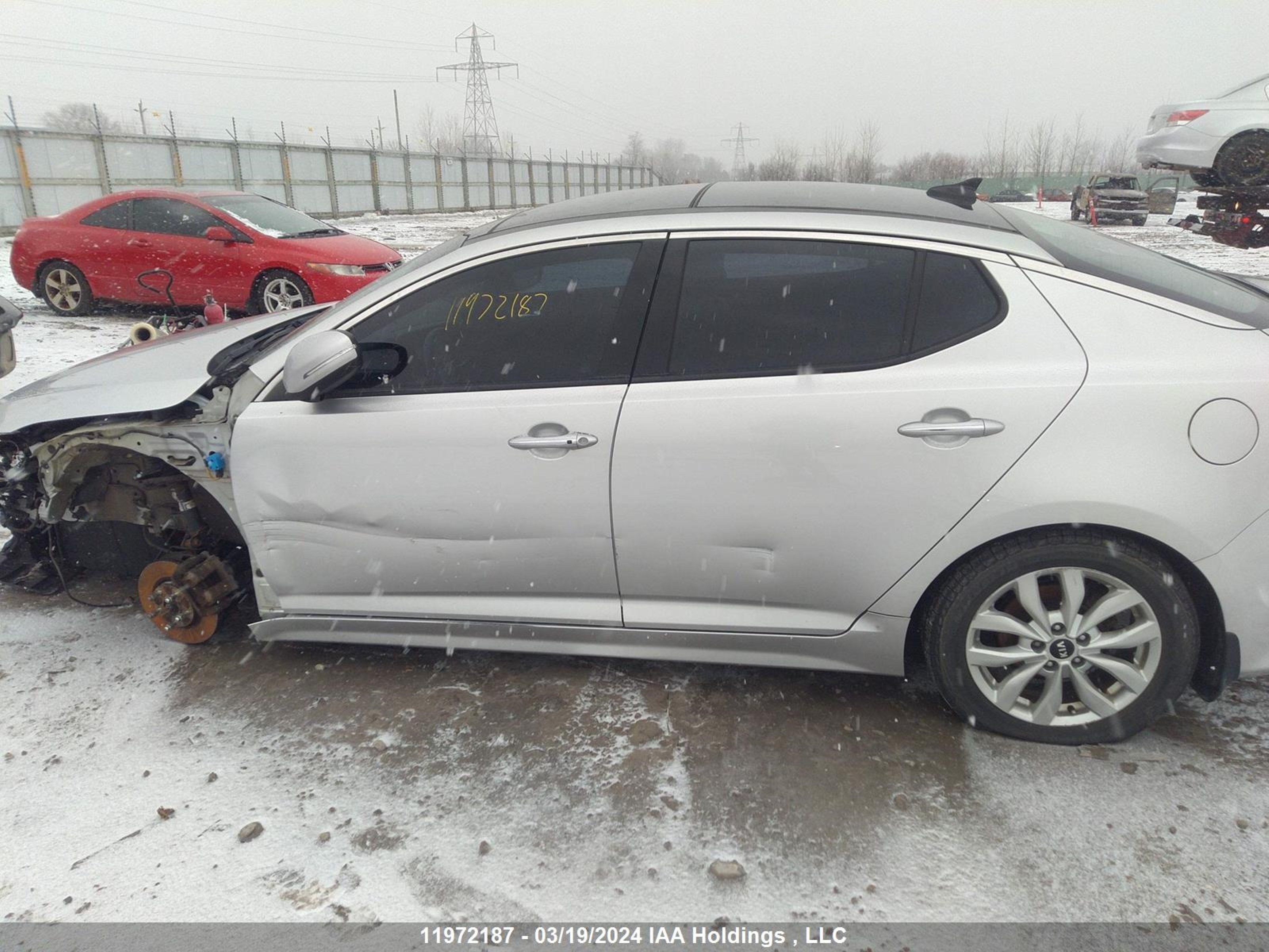 Photo 14 VIN: KNAGN4A77E5511439 - KIA OPTIMA 