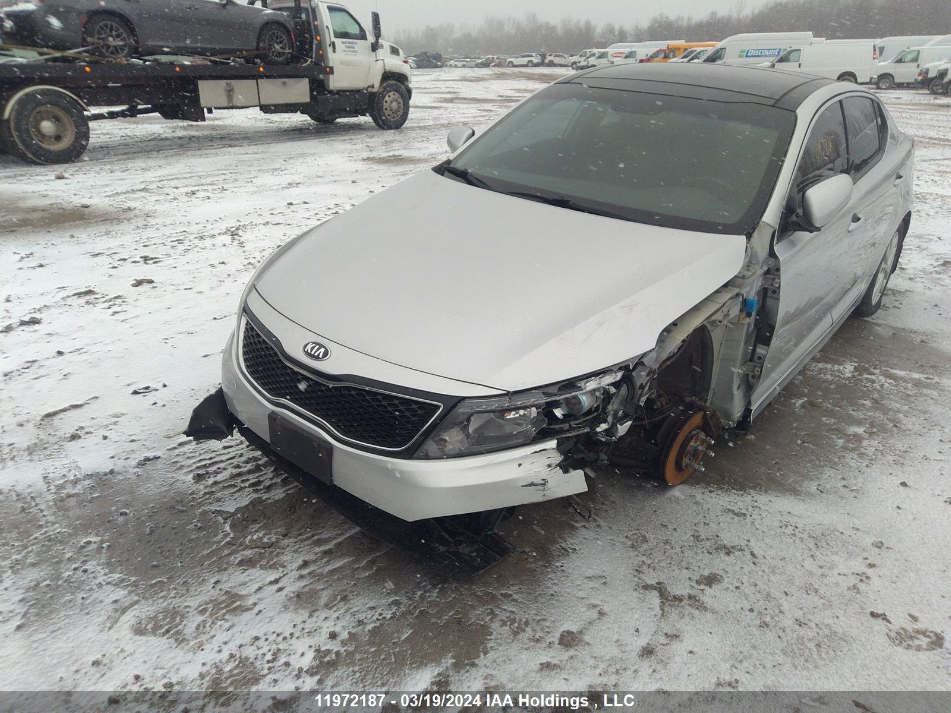 Photo 5 VIN: KNAGN4A77E5511439 - KIA OPTIMA 