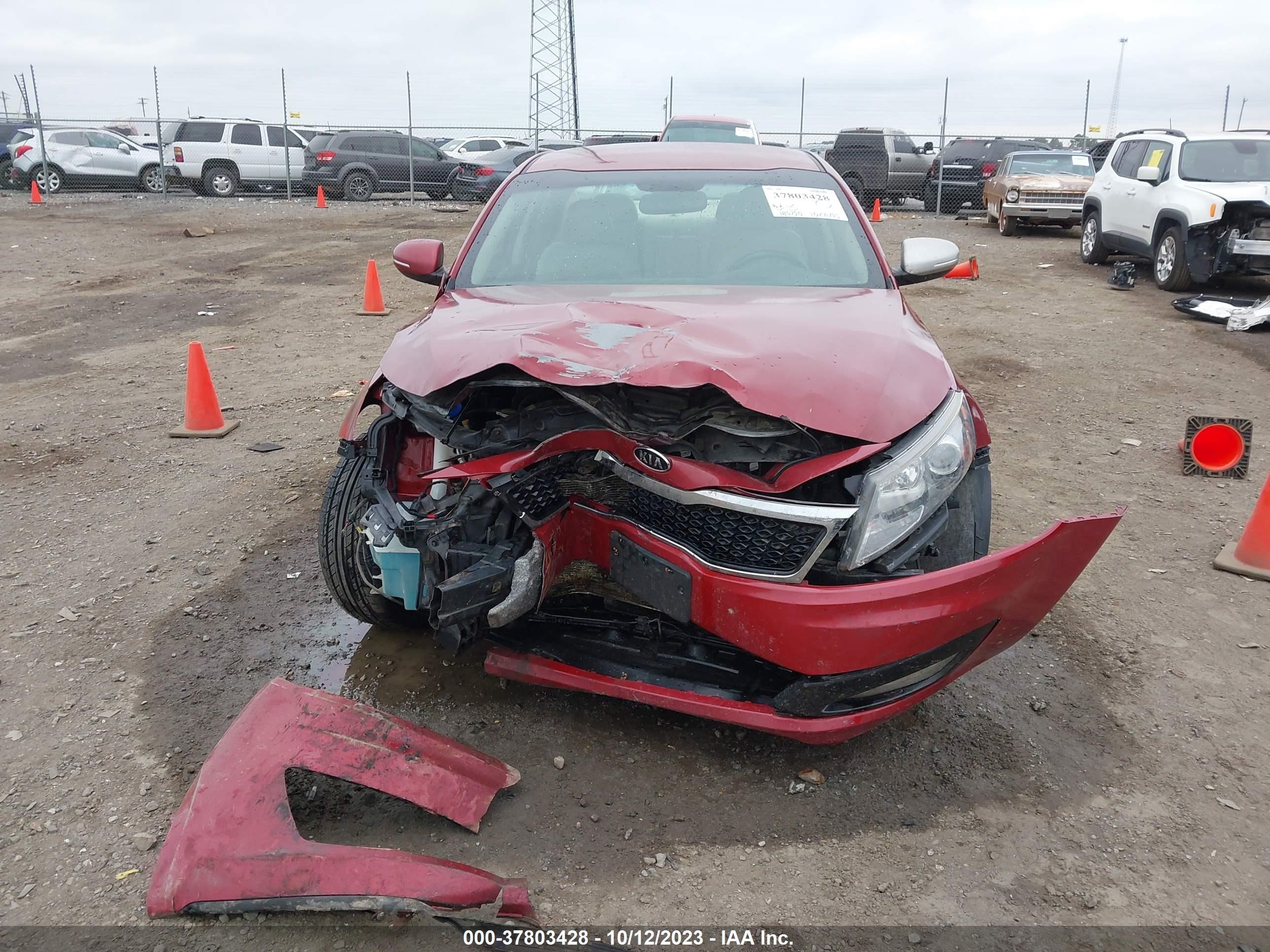 Photo 11 VIN: KNAGN4A79B5076001 - KIA OPTIMA 