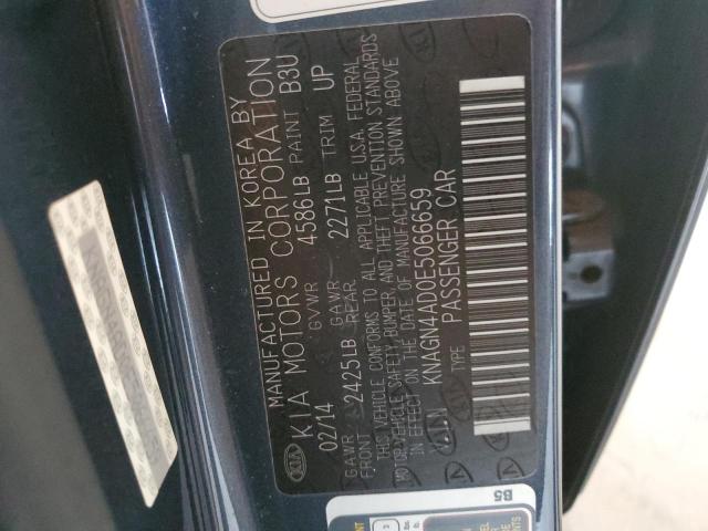 Photo 11 VIN: KNAGN4AD0E5066659 - KIA OPTIMA 