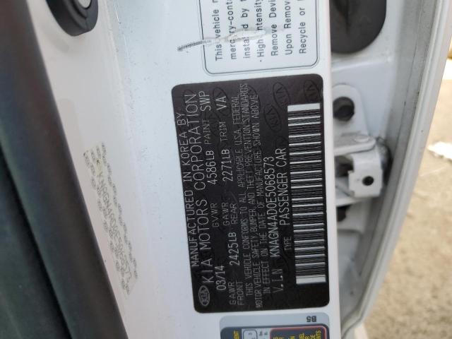 Photo 11 VIN: KNAGN4AD0E5068573 - KIA OPTIMA 