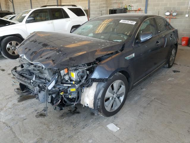 Photo 1 VIN: KNAGN4AD0F5087674 - KIA OPTIMA HYB 