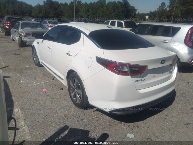 Photo 2 VIN: KNAGN4AD1E5072728 - KIA OPTIMA HYBRID 