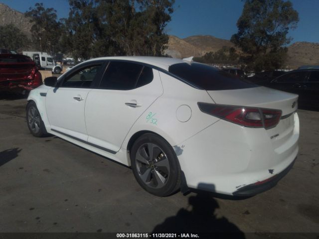 Photo 2 VIN: KNAGN4AD1E5073006 - KIA OPTIMA HYBRID 